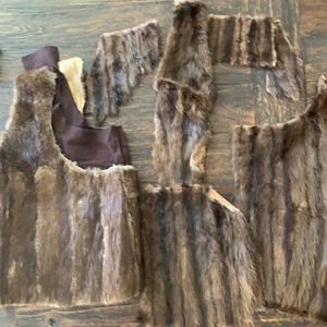 Vintage fur remnants.